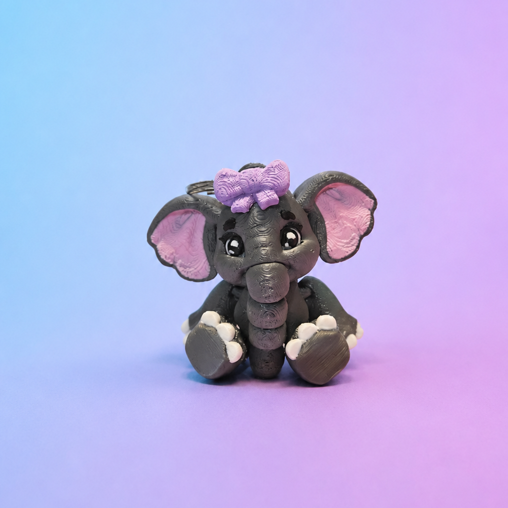 Elephant Keychain