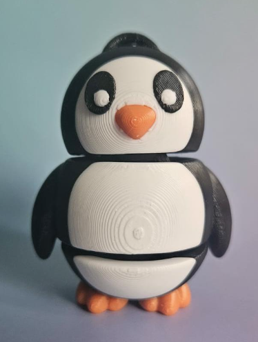 Penguin Keychain