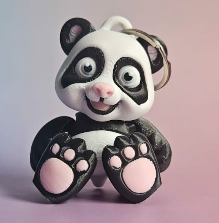 Panda Keychain