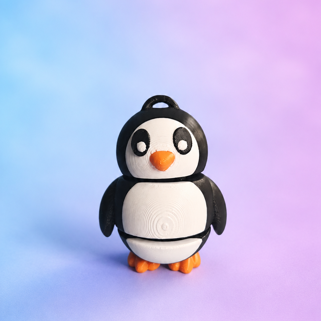 Penguin Keychain